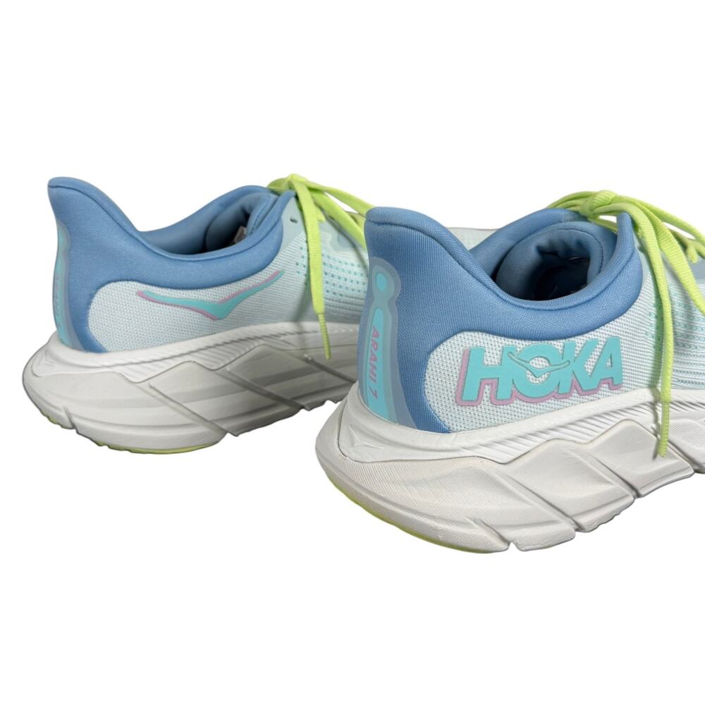 Hoka Arahi 7 Shoes Illusion Dusk Blue Women’s 8 Wide Athletic Running Sneakers - Picture 3 of 12